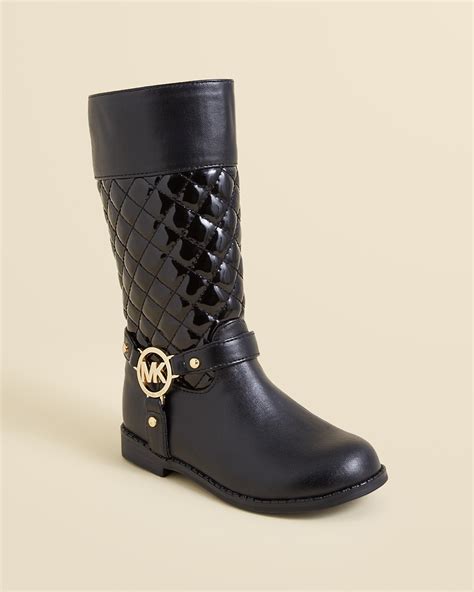 michael kors infant girl shoes|women kids wearing mk boots.